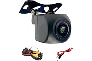 Epronic Universal HD Rear View Camera for Car, IP68 Waterproof Reversing Camera with 170° Wide Angle Night Vison Backup Parking Reverse Camera 12V