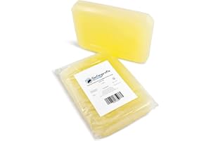 ‎SEIFENPROFIS Seifenprofis - Olive Oil 1 kg (SLS + SCS Free), Glycerin Soap Raw Soap Base for Soap Casting, 100% Vegan, Transparent