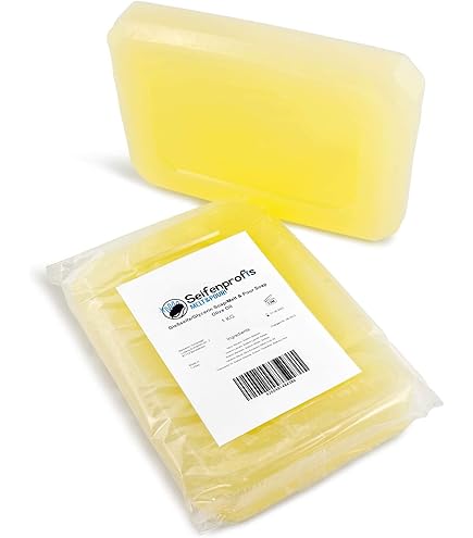 Glycerinezeep, ruwe zeep, zeepbasis - transparant/wit (SLS-vrij) (2 kg transparant 2 kg wit