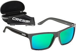 Cressi Rio Sunglasses - Gafas de Sol Deportivo Polarizados Unisex Adultos