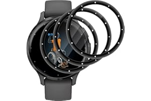 Joeyu 3 Stück Panzer Schutz Glas für Garmin Venu 3s，Schutzfolie，9H Härte, Anti-Schock, Blasenfrei, Kratzfest, tempered glass