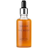 Tan Luxe THE BODY Self Tanning Drops Light/Medium (50ml) Add tanning drops to skin care for a custom body tan that's vegan an