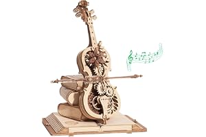 ROKR Cello pussel 3D, byggnadsmodeller för att montera vuxna AMK62