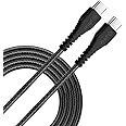 pTron Solero Braid 60W Type C to Type C Fast Charging Cable 1.5m for Samsung, OnePlus, Oppo, Vivo, Xiaomi, Realme, IQOO & other Type C devices, Unbreakable Nylon Braid & 480Mbps Sync Speed (Black)