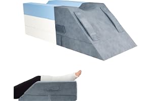 Helining Ergonomisk venkudde, justerbar höjd, för operation, skada eller vila benhöjningskudde, lymfatisk kudde för att lyfta