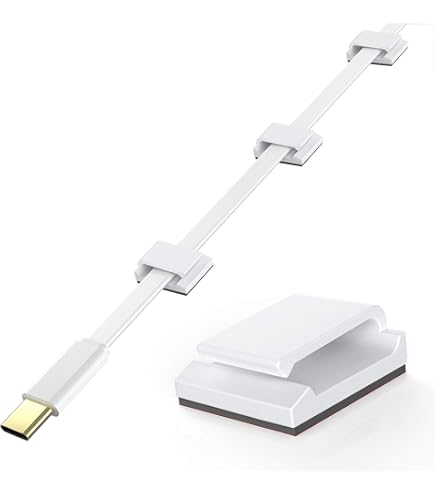 Witte Plastic Platte Elektrische Draad Kabel Clips TV Telefoon Internet Lood Bevestigingen 50 Stuks (10mm