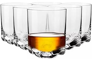 ‎KROSNO KROSNO Kieliszki do Whisky Gin Tumbler | Zestaw 6 kieliszków | 280 ML | Kolekcja Mixology | Kieliszki Koktajlowe Drinking Gift Box | Idealne do domu, restauracji i kuchni | Możliwość mycia w zmywarce
