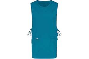 PALLTEX Ampato Blouse de Travail Femme de Menage Tablier Femme de Menage Hôtellerie, Ecole, Primeur, Peintre, Cuisine