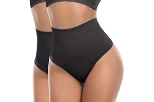 SOLO ACTFIT Donna Vita Media Tanga Guaina Mutande Contenitive Perizomi Intimo Modellante Thong Dimagrante Pancera Pancia Piatta Slip Shapewear Elastico