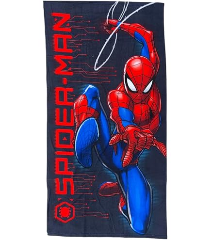 Asciugamano da Bagno Spiderman 140x70 cm in Cotone