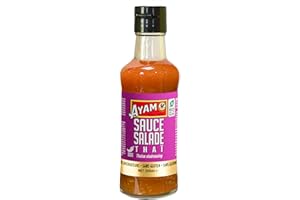 AYAM, Sauce Salade Thai, Sucrée-Salée, Pimentée, Sauce Thaïlandaise, Sans gluten, Sans conservateurs, 205 ml