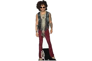 STAR CUTOUTS CS908 Lenny Kravitz (Red Jeans) - Mini ritaglio in cartone, multicolore