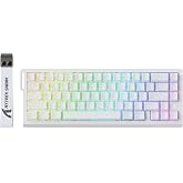 ATTACK SHARK X68 HE 60% Gaming Klavye &ndash; Manyetik Switch, 8000Hz Rapid Trigger, 0.01mm Hassasiyet, Ayarlanabilir Tetik, RGB Ay