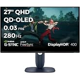 Dell Alienware AW2725D 27 2560x1440 QHD 280Hz 0.03 ms HDMI DP Type-C True Black 400 QD-OLED Monitor