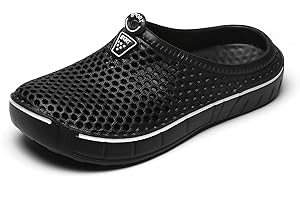 YUKTOPA Men's Women's Garden Clogs Shoes Quick Drying Rain Sandals Non Slip Beach Pool Slippers Indoor Outdoor Mules