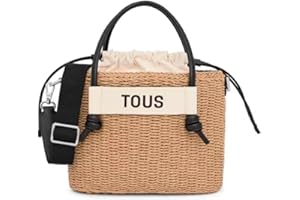 Capazo Tous Średni Scoubidou Naturalno-Czarny