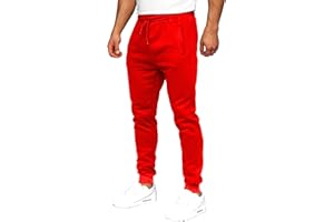 BOLF Herren Jogginghose Sporthose Trainingshose Jogger Sweathose Fitnesshose Jogpants Fußballhose Sweatpants Beinabschluss Pants Baumwolle Slim Fit [6F6]
