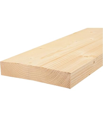 Pannello Lamellare In Abete 18 Mm – Tavola 60x200 Cm Per Fai-da-Te E Falegnameria