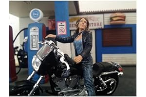 American Diorama- Miniature Voiture de Collection, 23868, Noir/Bleu