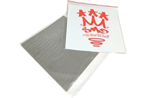 ZEWOOL SMO-KING 5 Pack - 5 x 50µ Micron Pressing Screen 4' x 4' Inch Micron Steel Screen Filter Waxy Oil EOE Extraction