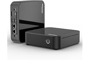 ‎DREAMQUEST DreamQuest Mini PC Windows 11 Pro Intel N150 (bis zu 3,6 GHz) 16GB DDR4 512GB M.2 SSD Micro Desktop Computer mit HDMI Type-C Port, 2X Gigabit Ethernet/WiFi 5/BT 5/USB3.2 X4 für Business Office