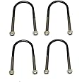 Tpuk 4 X Leaf Spring U Bolt For Transit Mk7 Mk8 3 4 5 Leaf Spring 75Mm Set With Lock Nuts 1388244