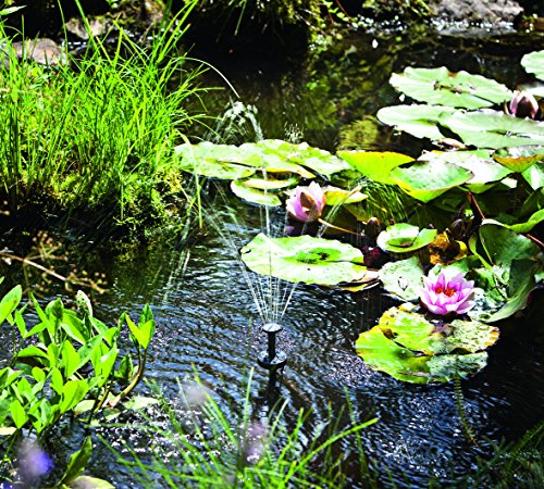 Esotec 101775 Solar-Teichpumpenset mit Akkuspeicher Größe 1 - 7