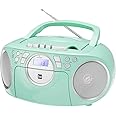 Double DAB-P 200 Boombox Cassettes Radio Numérique CD MP3 Défectueux (259590