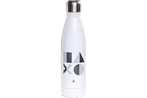 PALADONE Playstation 5 Borraccia in Metalllo da 500 ml, Acciaio Inossidabile