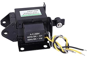 EVTSCAN Ultimo MQ8 (SA) -3702 AC Push-Pull Traktionssolenoid Elektromagnet 220VAC 49N Corsa 20mm, für Industrielle Automatisierung, Verkaufsautomaten, Haushaltsgeräte