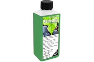 GREEN24 Weinreben Dünger - Spezialdünger für Vitis Vinifera - Weinstock, Weintrauben, Weinpflanzen als Kletterpflanzen an Pergola, Spalier, in Beet & Kübel - NPK Flüssigdünger 250ml Konzentrat