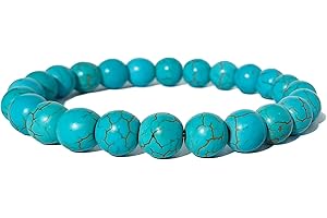 SPILLOX Bracciale Uomo Donna Elastico Da Vere Pietre Preziose Naturali Di 8mm Reiki Idea Regalo Di Natale Originale Diffusore Di Energia Guarigione Equilibrio