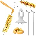 Spiralschneider Edelstahl – Kartoffel Twister Für Tornado-Pommes, Gemüse-Spiralen & Snacks