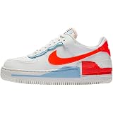 Buy Nike Womens Air Force 1 Shadow White Red DB3902-100 at Amazon.in