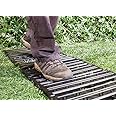 Primrose Instant Garden Roll Out Path Black - Chevron - 3 Metres - Single Width - Available in 5 Colours!