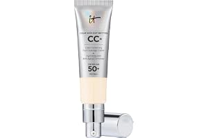 IT Cosmetics Your Skin But Better CC Cream SPF 50+, 32 ml högpigmenterad multifunktionskräm med SPF 50, färgkräm mot åldrande