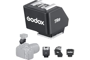 Godox TR-N TTL Standard Hot Shoe Riser pour Appareil Photo Nikon, Rallonge pour Griffe Flash pour Godox iT30ProN iT20N iT22N iM30 iM20 iM22 Mini Flash, Rehausse de 30mm, Réduit L'ombre de L'objectif