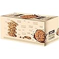 laperva protein cookies no sugar | Protein Cookies 28g - 18% OF WHEY PROTEIN, Keto Friendly, protein sugar free cookies, Gluten & Wheat Free, Rich In Healthy Fibres (Chocolate Chip - Box of 20)