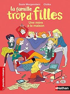 jaquette livre La famille trop d'filles : Une mère à la maison