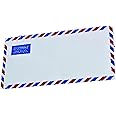 Mailmedia Envelopes DL Windowless, 100 Count, Gummed Flap