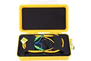 VIKYE OTDR Launch Cable Box SM SC/APC-SC/APC 2km Dead Zone Eliminator Optical Fiber Ring with 2000M OTDR Extension Cord