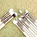 Tonsee 12x Pro Makeup Brushes Set Foundation Powder Eyeshadow Eyeliner Lip Brush Tools