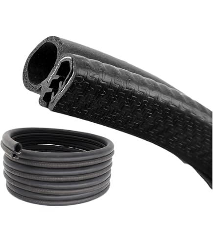 X-Square Car Boot Seal Rubber Edge Trim – 30mm X 16mm, Grips 1mm To 5mm – Universal Fit-1385302