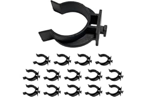 ZOWEXIQ 20Pcs Clips Plinthe Cuisine, Attache Plinthe Cuisine, Plastique Clips pour Plinthe, Clip pour Pieds de Plastique et Aluminium, Support de Plinthe de Salle de Bain pour Pieds de Cuisine