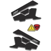 ADV350 ADV 350 Karbon G&ouml;r&uuml;n&uuml;ml&uuml; Basamak Altı Koruyucu Pad 3D Kabartmalı Pad Sticker Etiket Redlinegrafik