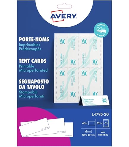 Tentkaarten Kaarten Papier en etiketten