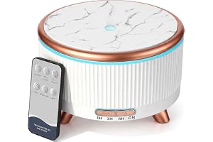 Suvexor Ultraljud Aromadiffusor 500 ml, Tyst Ultraljudsdiffusor Oljor