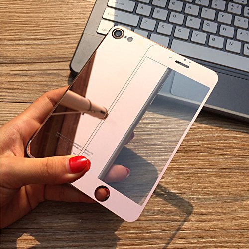 Vorne & hinten Spiegel Effekt ausgeglichenes Glas Screen Protector für iPhone 7/7 Plus