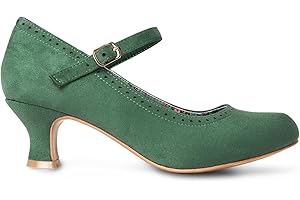 Joe Browns Women's Brogue Cut Out Mary Jane Heels Pump