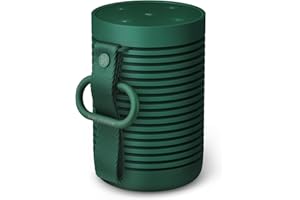 Bang & Olufsen Beosound Explore - High-end Wireless Portable Bluetooth Speaker Loud for Outdoor, Home and Travel, 360 Degree IP67 Waterproof with Playtime Up to 27 Hours - Green